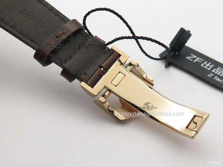 MIROTIME 0204 Unisex Portuguese Real PR RG IW500702 ZF 1:1 Best Edition On Brown Leather Strap A52010 V 7303